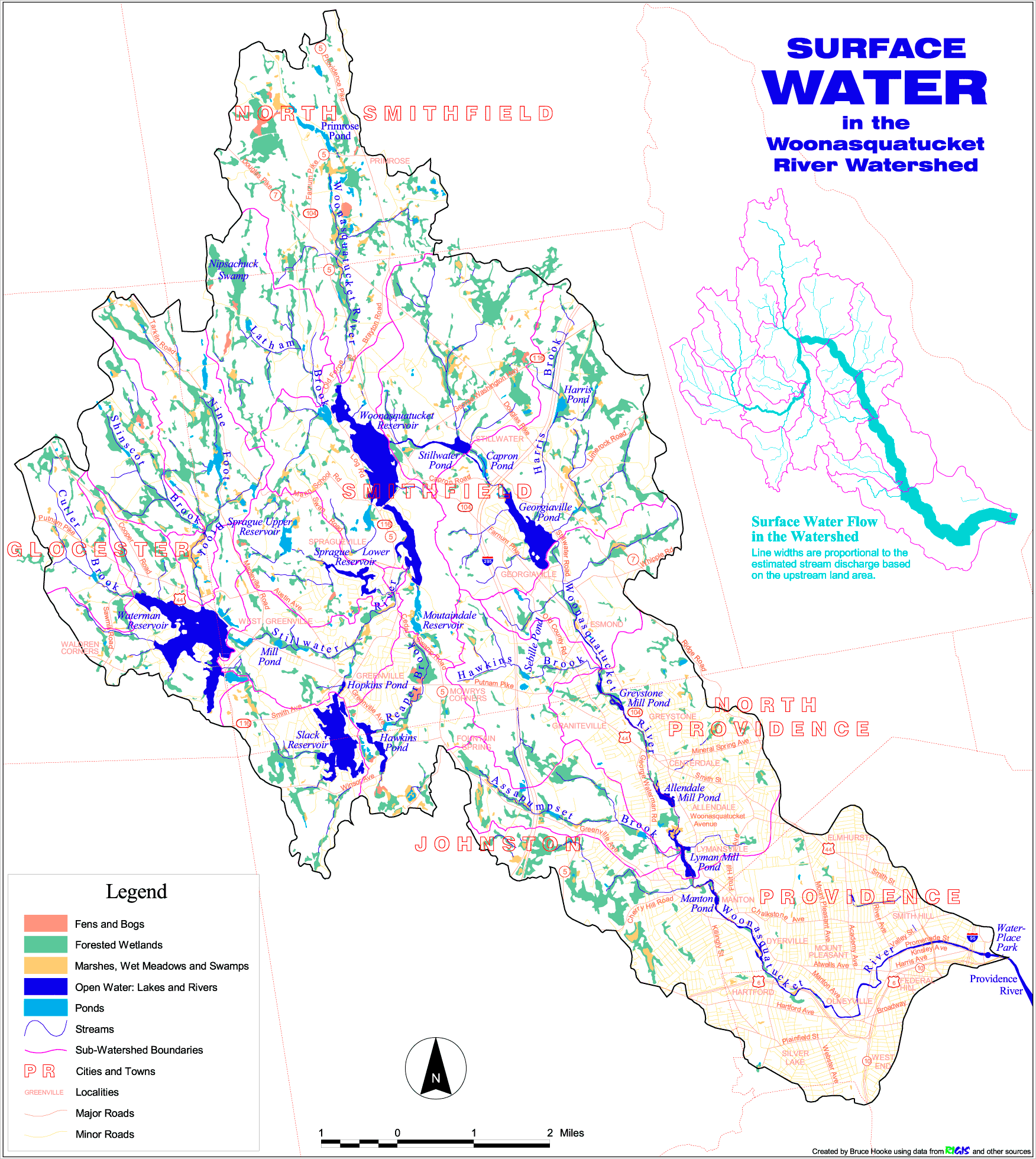 Thematic & Historic Maps - Woonasquatucket River Watershed Council